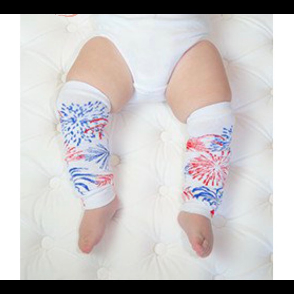 Fireworks baby leggings